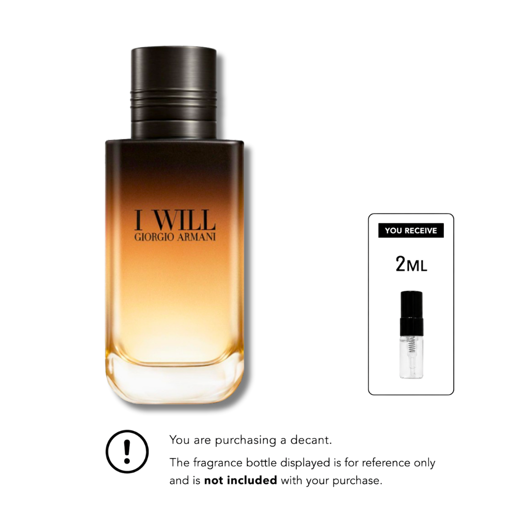 I will By Giorgio Armani