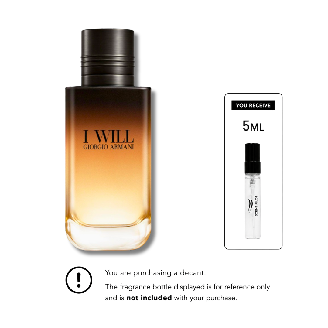 I will By Giorgio Armani