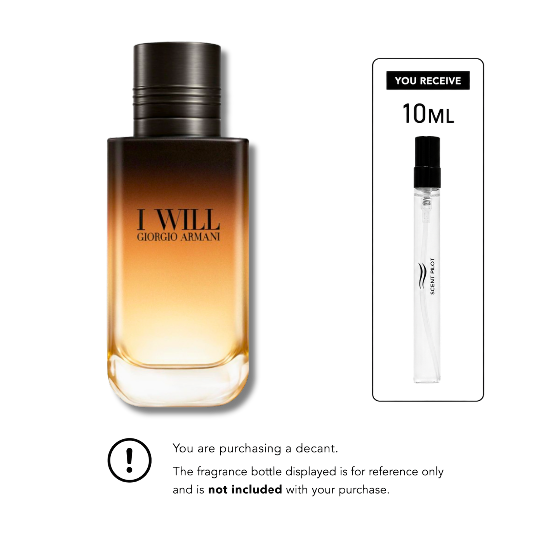 I will By Giorgio Armani